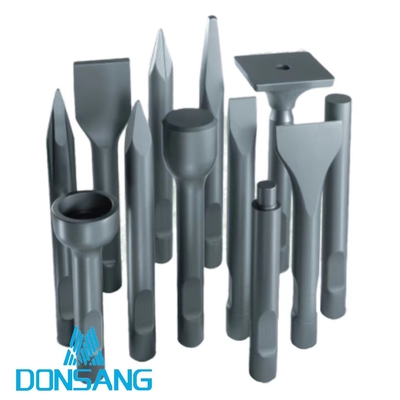 Blunt 42Crmo Hydraulic Rock Breaker Chisels 135mm Dia Hydraulic Hammer Parts Chisel DS8C